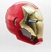 Image result for Full Metal Iron Man Helmet