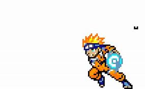 Image result for Naruto Rasengan Pixel Art