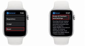 Image result for Apple Watch S8 Reset View