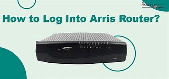 Image result for Access Arris Router