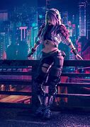 Image result for Cyberpunk Girl Wallpaper Cool