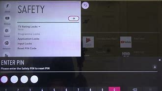 Image result for How to Reset the Password in the LG TV
