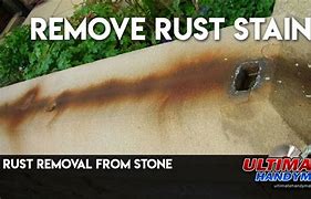 Image result for Rust Remover for Stone