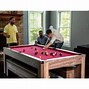 Image result for Cherry Wood Dining and Pool Table Combo