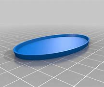 Image result for Oval 3D Print