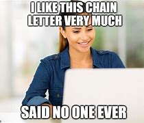 Image result for Chain Letter Meme
