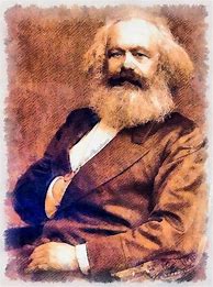 Image result for Karl Marx Art