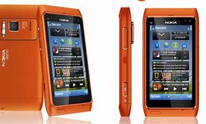 Image result for Cream and Orange Mobile Phone Nokie