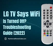 Image result for LG TV WiFi Is Turned Off