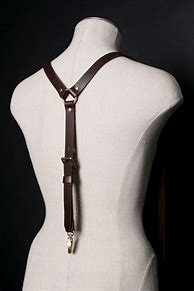 Image result for Leather Suspenders for Women