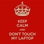 Image result for Don't Touch My Computer Wallpaper Cute