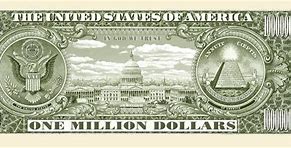 Image result for $1 Million Dollar Bill
