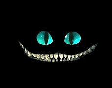 Image result for Cheshire Cat Black Background