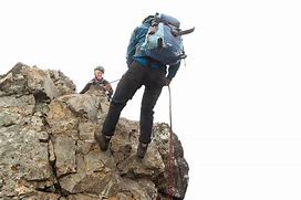 Image result for Silhouette of Girl Abseiling