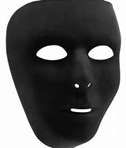 Image result for Black Face Mask Halloween