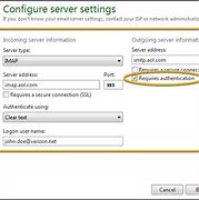 Image result for AOL Verizon Email IMAP Settings