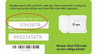 Image result for Wat Is PUK Code