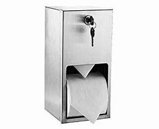 Image result for Locking Toilet Paper Holder