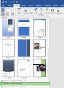 Image result for Add Cover Page Word