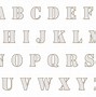 Image result for Free Printable Block Letter Stencils