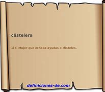 Image result for clistelera