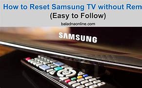 Image result for Reset Samsung TV without Remote