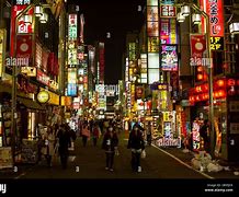 Image result for Downtown Tokyo at Night Anime