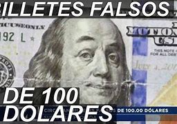 Image result for Billete De 100 Dolares