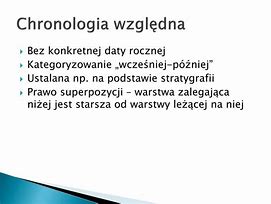 Image result for chronologia_względna