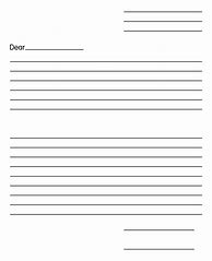 Image result for Blank Friendly Letter Template