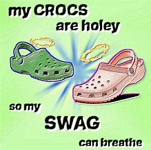 Image result for Running in Crocs Meme