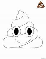 Image result for Poop Emoji Coloring