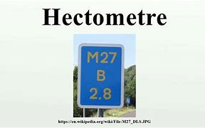 Image result for Hectometre Highway