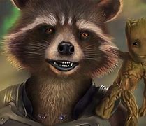 Image result for Rocket and Baby Groot Wallpaper