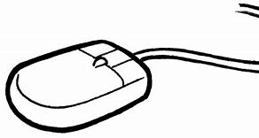 Image result for Computer Mouse Clip Art Black and White