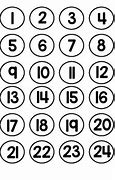 Image result for Numbers 1 to 5 Inside the Circle Black Gold