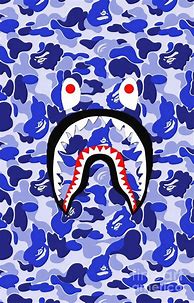 Image result for Blue BAPE Shark Wallpaper