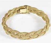 Image result for Braided Gold Bracelet