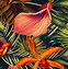 Image result for Mural Tropical Forest Art