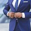 Image result for What Color Shirt with Blue Suit