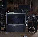Image result for what is the largest rear projection tv?