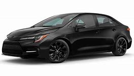 Image result for Toyota Corolla Black Interior and Exterior