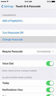 Image result for iPhone Passcode Setup Screen