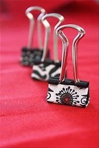 Image result for Binder Clip Craft Ideas