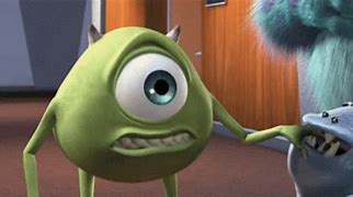 Image result for Monsters Inc Mike Wazowski Two Eyes