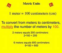 Image result for Convert Meters to Centimeters