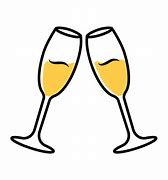 Image result for Champagne Glasses Pink Clinking Clip Art
