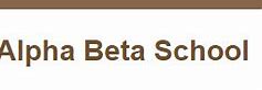 Image result for Alpha Beta Scool Logo
