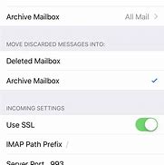 Image result for iPhone eMail Settings