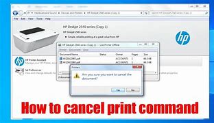 Image result for How to Cancel Printer Queue